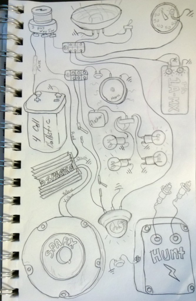 Custom T140v wiring - Triumph Forum: Triumph Rat Motorcycle Forums